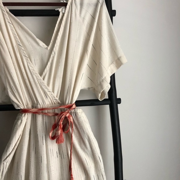 Anthropologie Striped Jumpsuit - Picture 2 of 6